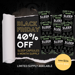 Sleep Capsules  - 6 Month Supply - Black Friday Special